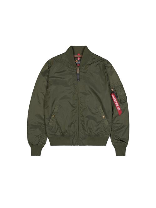 ALPHA INDUSTRIES Overgangsjakke 'MA-1 TT'  mørkegrøn