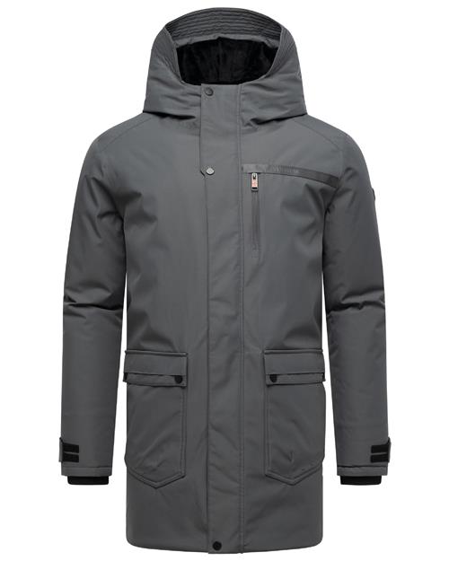 STONE HARBOUR Vinterparka 'Netaan XX'  mørkegrå