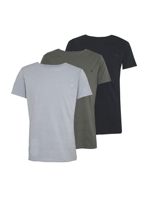 REPLAY Bluser & t-shirts  lyseblå / antracit / sort