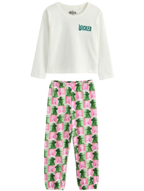 Next Nattøj 'Wicked'  mørkegrøn / gammelrosa / lys pink / hvid