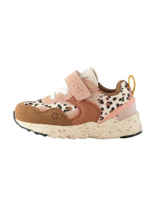 Next Sneakers  brun / lyserød / sort / hvid