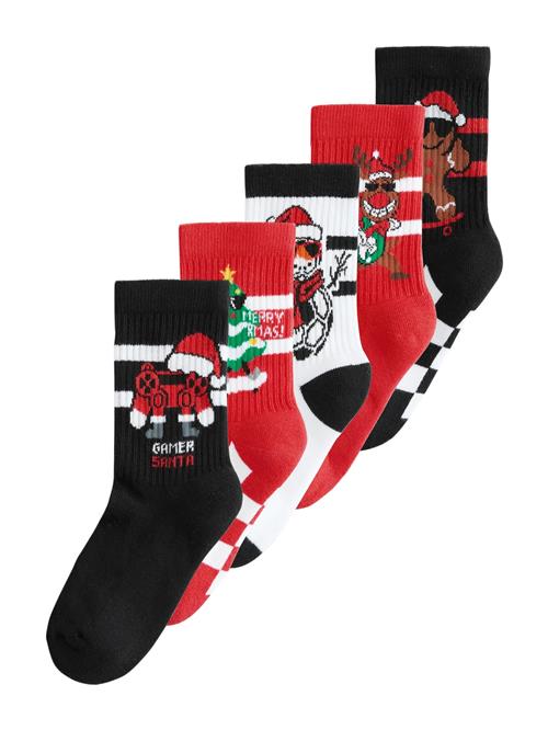 Next Sokker  grøn / rød / sort / hvid