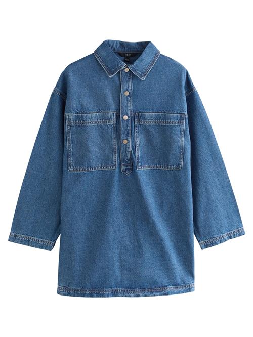 Next Blusekjole 'Utility'  blue denim