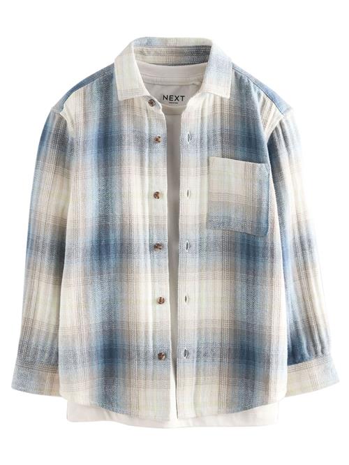 Next Sæt  camel / ecru / blå