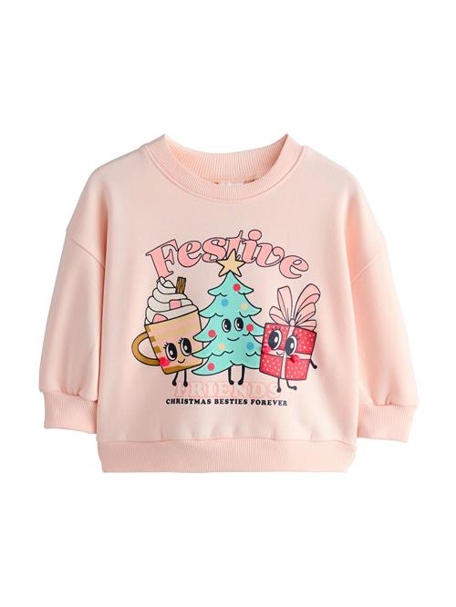 Next Sweatshirt  turkis / orange / pink / lys pink