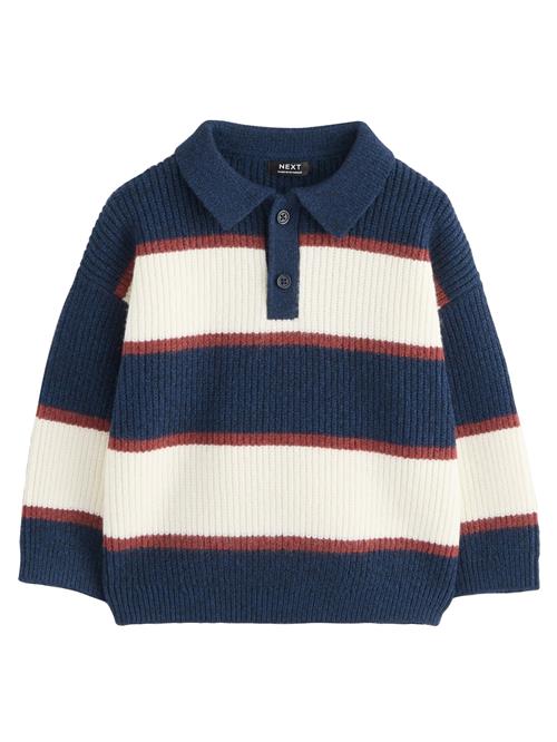 Next Pullover  marin / brun / hvid