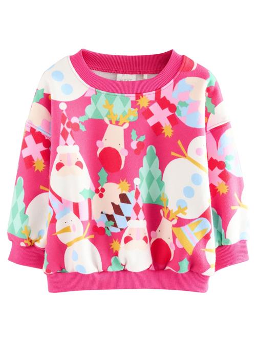 Next Sweatshirt  lyseblå / gul / pink / hvid