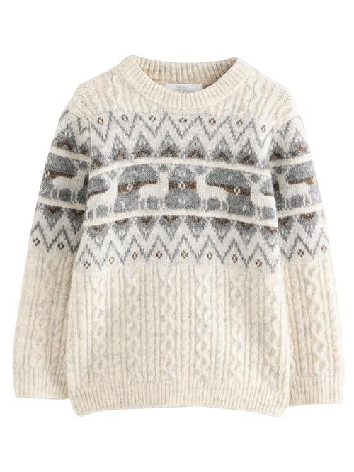 Next Pullover  beige / grå