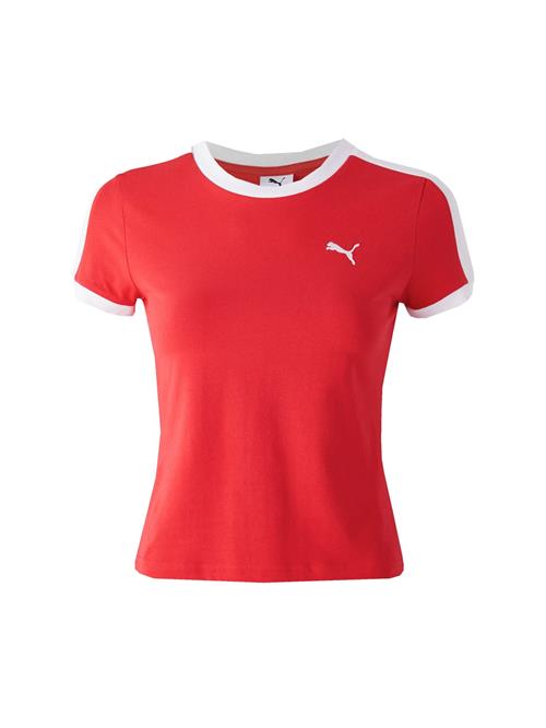 PUMA Shirts 'T7'  knaldrød / hvid