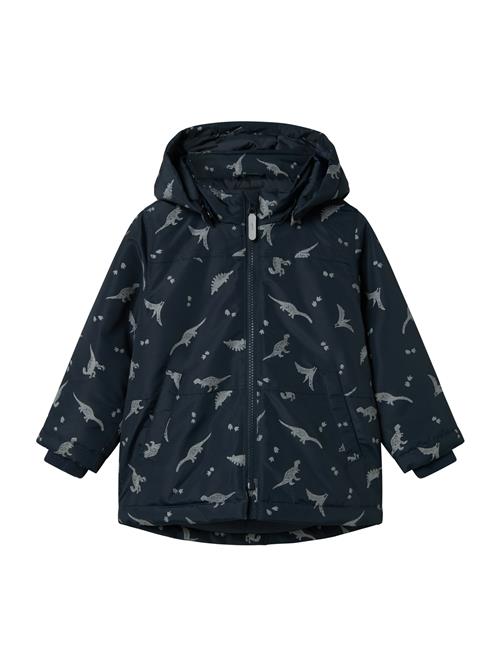 NAME IT Overgangsjakke 'NMMMax'  marin / grå