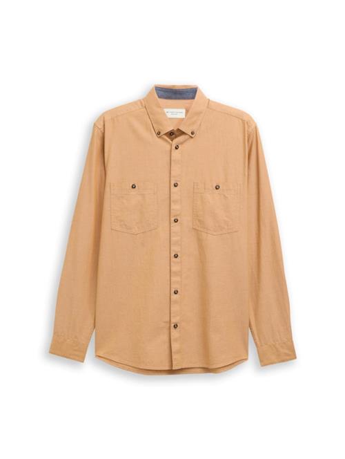 TOM TAILOR Skjorte  lysebrun