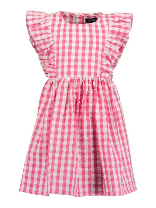 BLUE SEVEN Kjole  pink / hvid