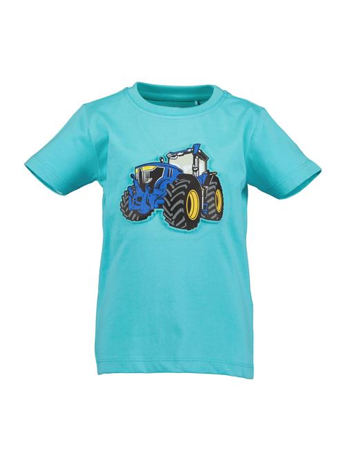 BLUE SEVEN Shirts  cyanblå / gul / grå / sort