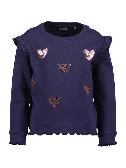 BLUE SEVEN Sweatshirt  marin / lys pink / bordeaux
