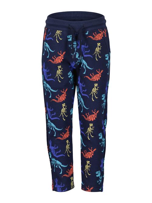 BLUE SEVEN Bukser  navy / petroleum / mørkeorange