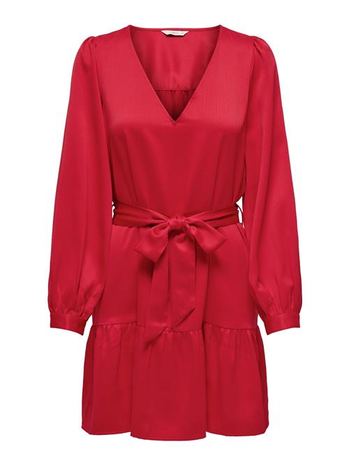 ONLY Kjole 'ONLNEew Alena'  kirsebærsrød