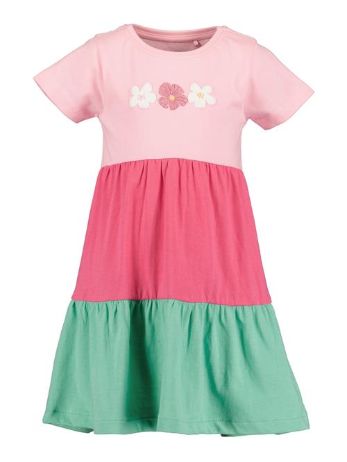 BLUE SEVEN Kjole  grøn / lyserød / pitaya