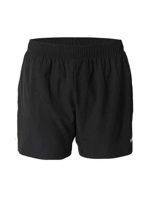 BJÖRN BORG Sportsbukser 'ESSENTIAL ACTIVE'  sort / hvid