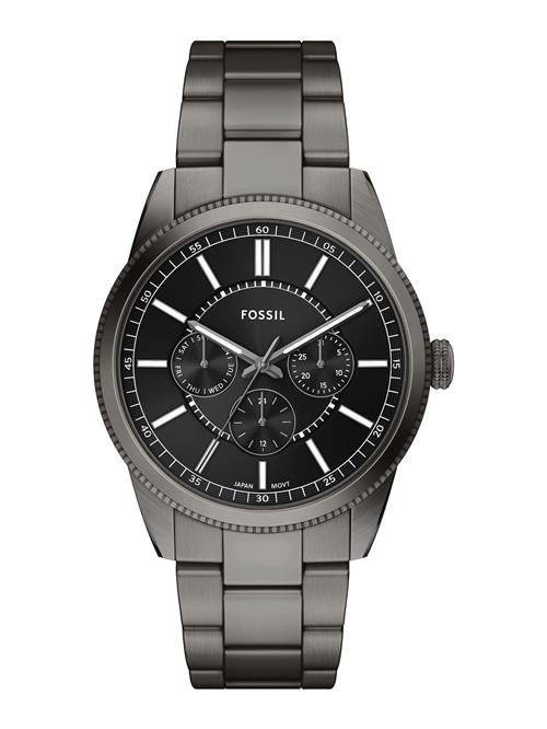 FOSSIL Analogt ur 'Pearson'  antracit / sort