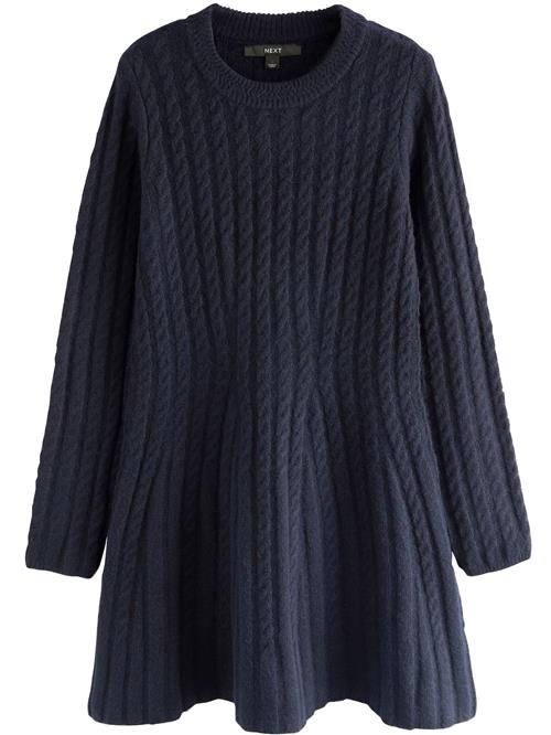 Next Strikkjole  navy