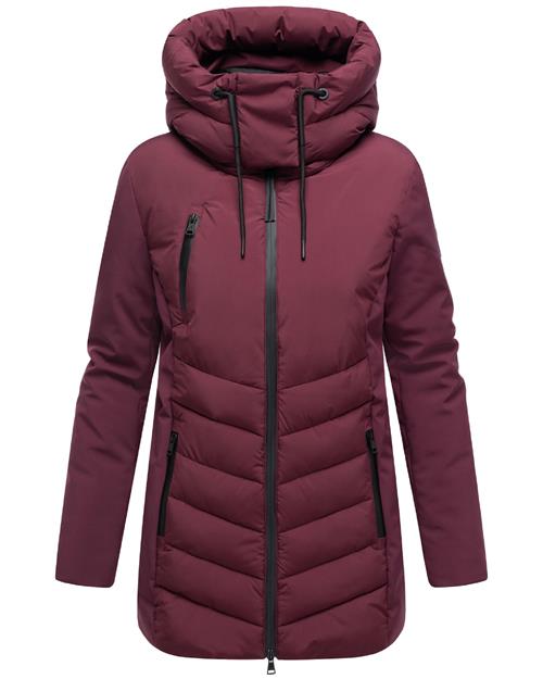 MARIKOO Vinterjakke 'Tivaa XVI'  vinrød