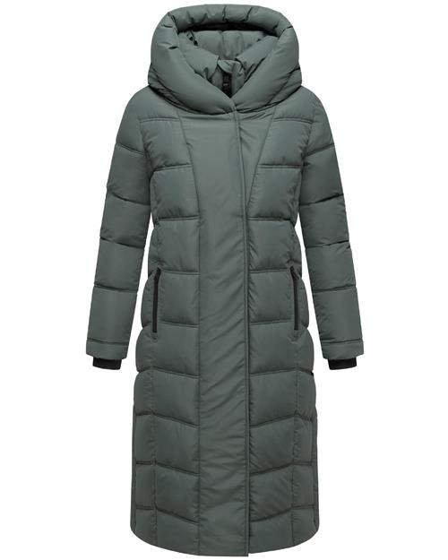 NAVAHOO Vinterfrakke 'Engelsfeder XIV'  siv