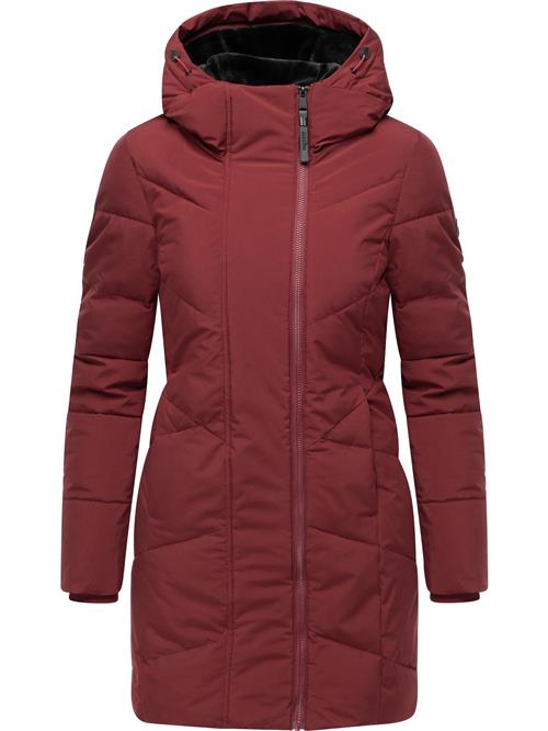 Ragwear Vinterfrakke 'Pevilla'  mørkerød