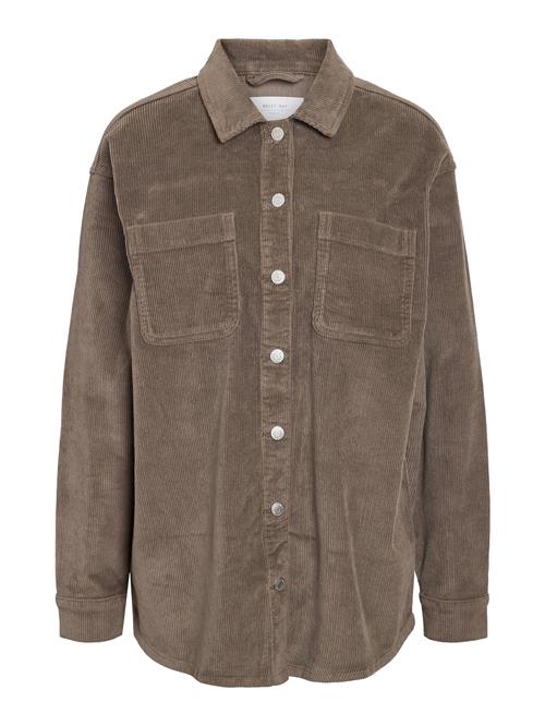 Noisy may Overgangsjakke 'NMAlva'  mørkebrun