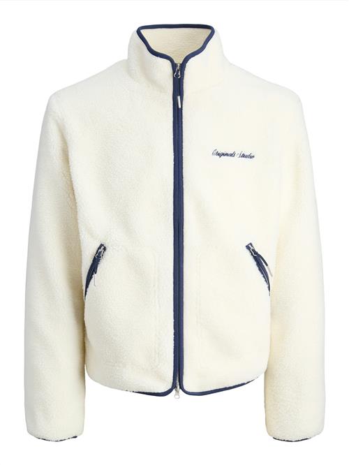 JACK & JONES Vinterjakke 'JORNORREBRO'  mørkeblå / offwhite