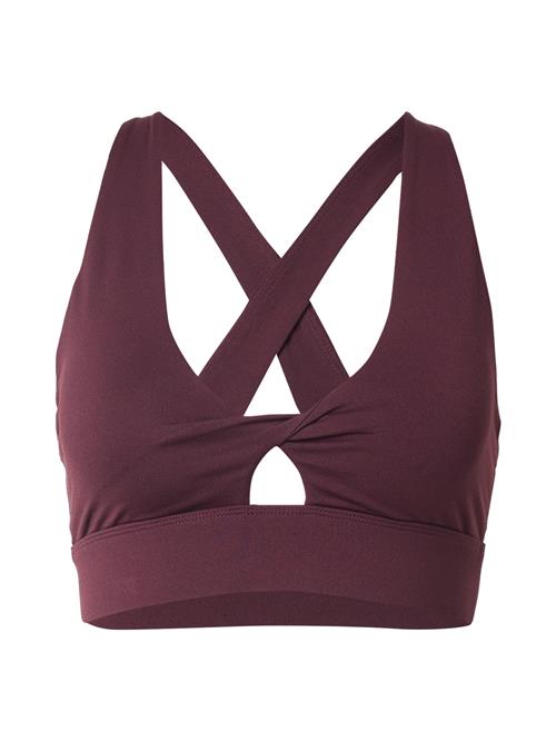 Fabletics Sports-BH  grå / burgunder