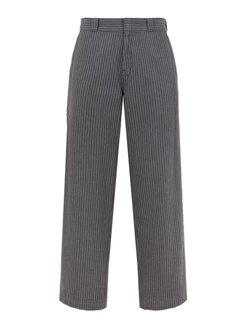 DICKIES Bukser 'Lima'  mørkegrå / hvid