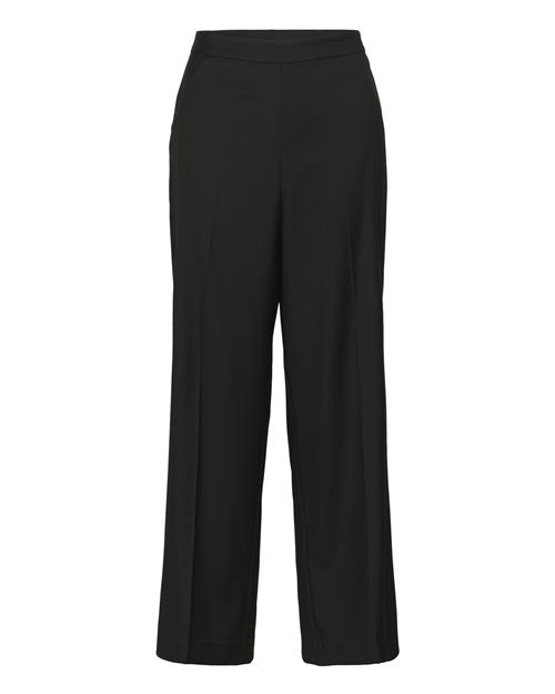 Kaffe Bukser med fals 'KAVindy'  sort