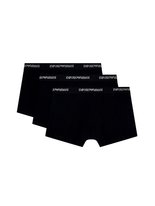Emporio Armani Boksershorts  sort / hvid