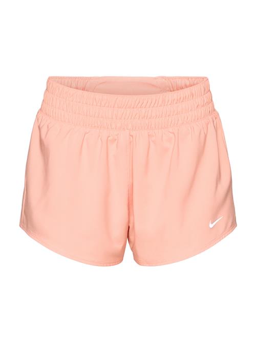 NIKE Sportsbukser 'One'  abrikos / hvid