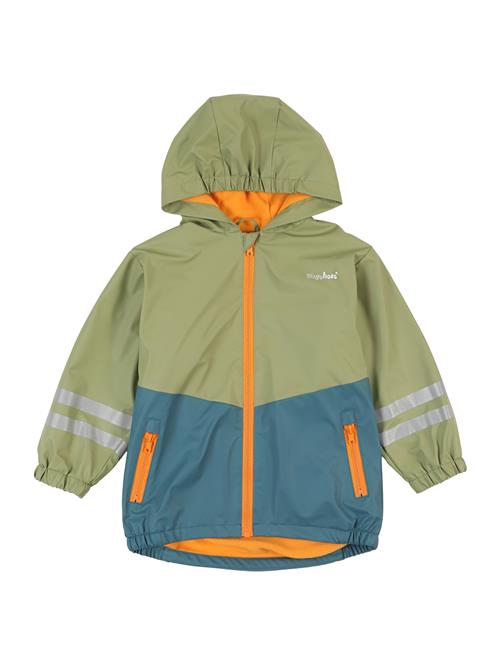 PLAYSHOES Funktionsjakke  petroleum / pastelgrøn / orange / sølv