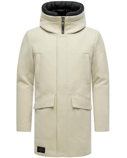 STONE HARBOUR Vinterfrakke 'Fenroos'  lysegrå