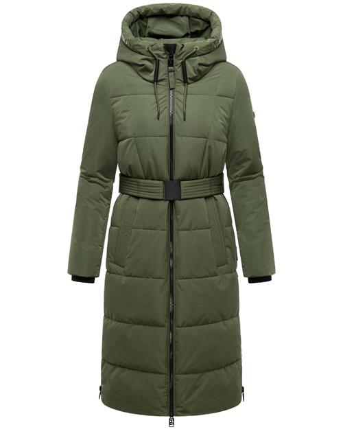 NAVAHOO Vinterfrakke 'Herbstnebel 14'  oliven