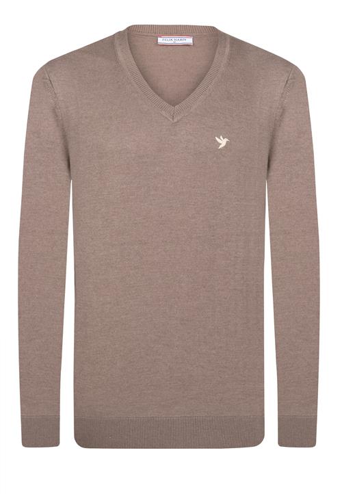 Felix Hardy Pullover  brun