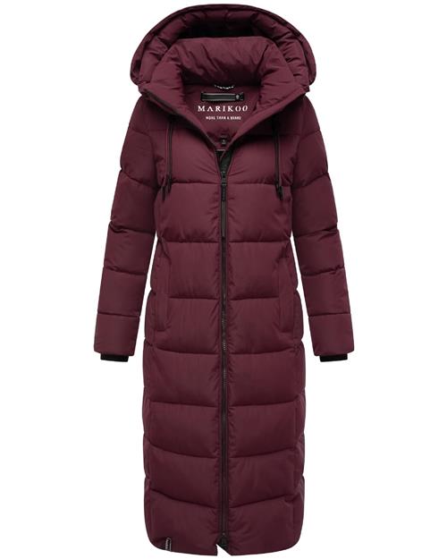 MARIKOO Vinterfrakke 'Nadeshikoo XVI'  bordeaux