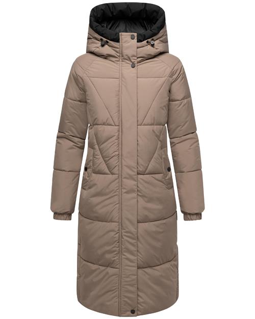 MARIKOO Vinterfrakke 'Yaskaa 16'  taupe