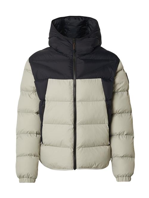 NAPAPIJRI Vinterjakke 'MOLVENO'  navy / lysegrå