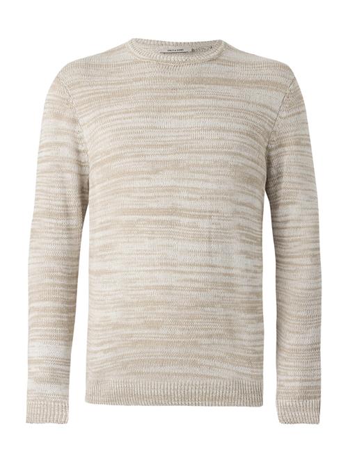 Only & Sons Pullover 'ONSTRAK'  brun / lysegrå