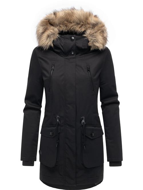 Ragwear Vinterparka 'Ellsa B'  sort