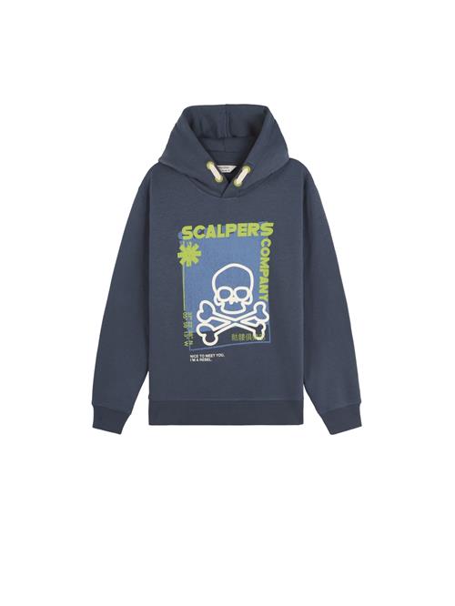 Scalpers Sweatshirt ' '  blå / navy