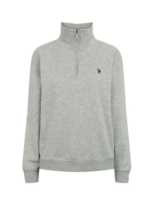 U.S. POLO ASSN. Pullover 'UWKatie'  grå-meleret / sort