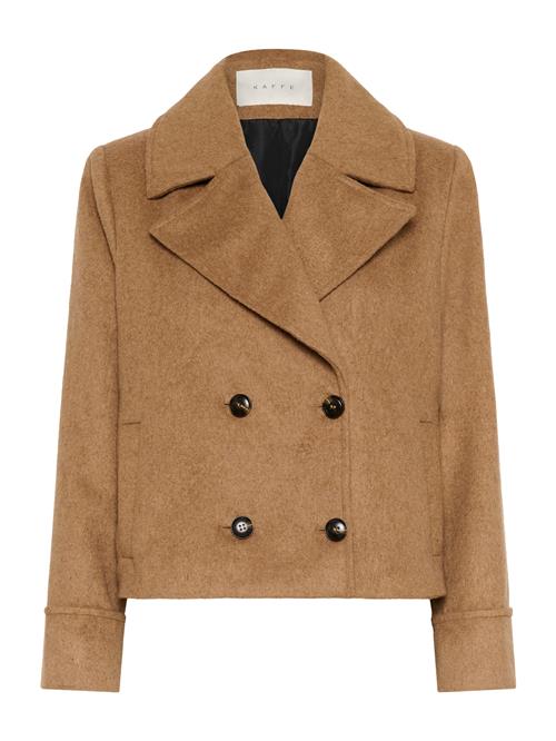 Kaffe Overgangsfrakke 'Julia'  karamel