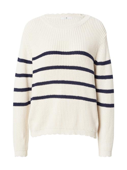 Hailys Pullover 'Vi44olet'  creme / navy