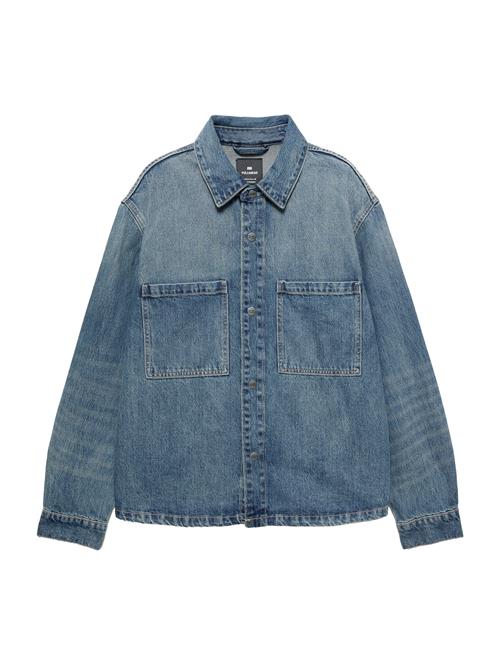Pull&Bear Skjorte  blue denim