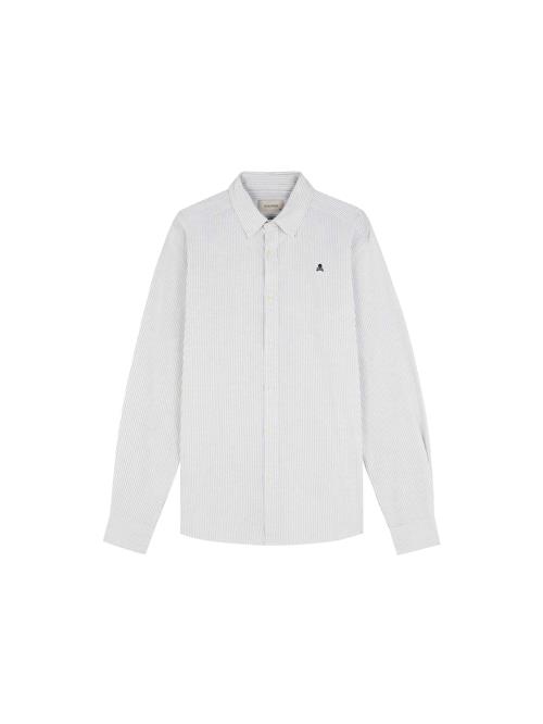 Scalpers Skjorte  grå / hvid