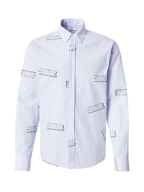 Soulland Skjorte 'RADO'  lyseblå / sort / hvid